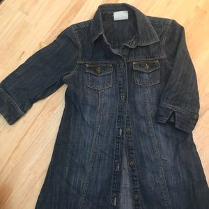 Girls Crazy 8 denim dress size 6.
